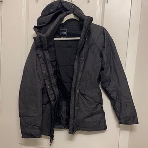 Gray Size Small North Face Winter Coat